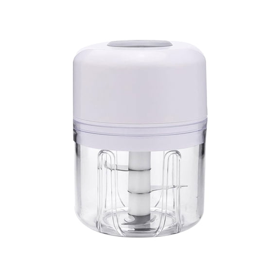 Portable Electric Ice Crusher, 5.51X3.46 inch Electric Garlic Chopper, Wireless Food Grinding Processor, Rechargeable Garlic Mashing Tool, Mini Vegetable Crushing Blender, Ice Cube Shredding Maker