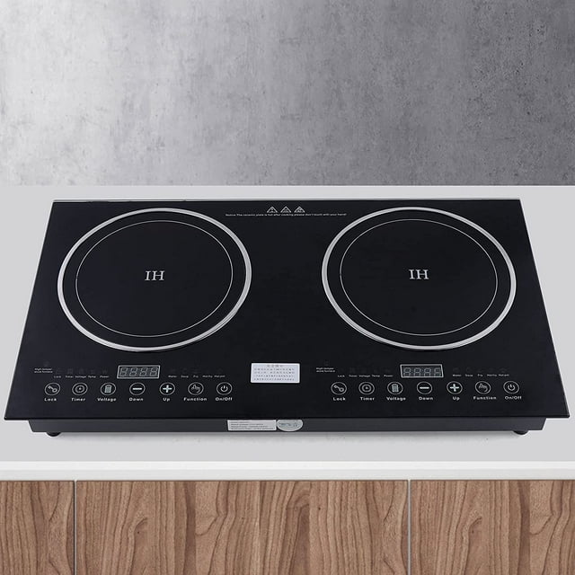 Portable Electric Induction Cooker Induction Cooktop 2 Burner Counter