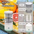 thumbnail image 1 of Portable Electric Juicer 7.4V USB Rechargeable Citrus Orange Lemon Fruit Juice Maker Blender Machine for Home Use, 1 of 5