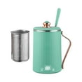 thumbnail image 1 of Portable Electric Kettle 15oz, 7-Min Boil & 4-Temperature Settings with 304 Stainless Steel Interior, 1 of 8