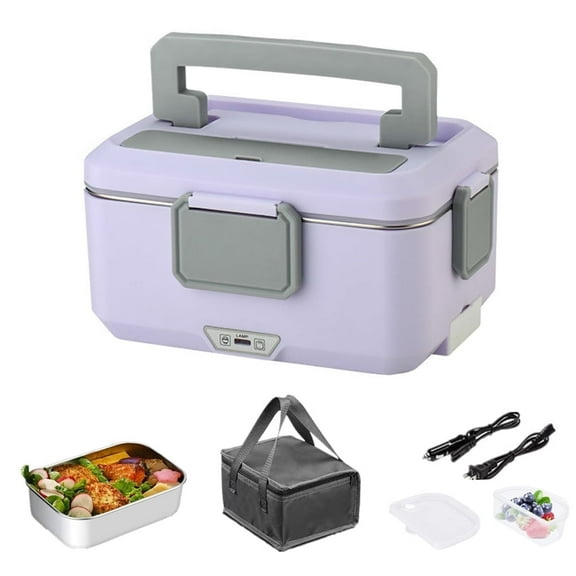 Portable Electric Kettle - 2.5L Large Capacity 304 Stainless Steel Travel Water Heater, 90W Fast Boiling, Multi-Voltage 12V/24V/110V for Car, Truck, Home & Office