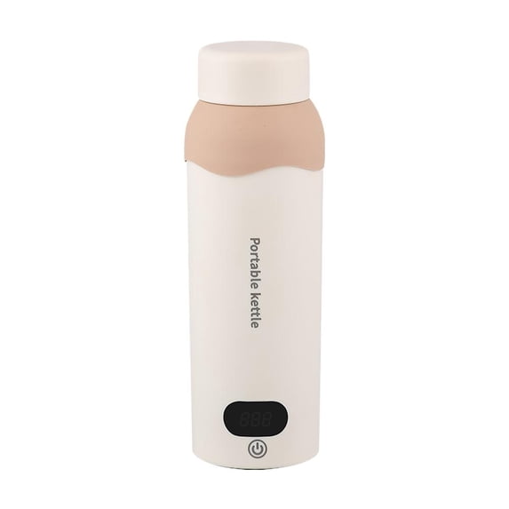 Portable Electric Kettle with 304 Stainless Steel Inner Liner, 500ml Capacity and Six Temperature Settings for Travel and Everyday Use