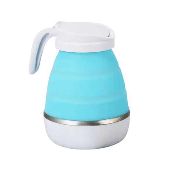 Portable Electric Kettle, Foldable - Blue
