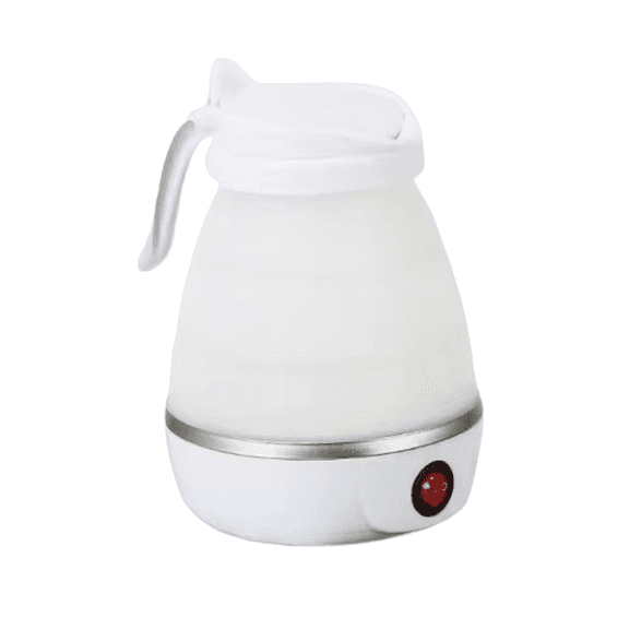 Portable Electric Kettle, Foldable - White