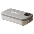 thumbnail image 1 of Portable Electric Lunch Box with Self-Heating,304 Stainless Steel ( Rechargeable) Rechargeable Cordless Lunch Box with Smart Timer,Temperature Display and Leakproof Lid for Work,Commute Grey ZZyuan, 1 of 9