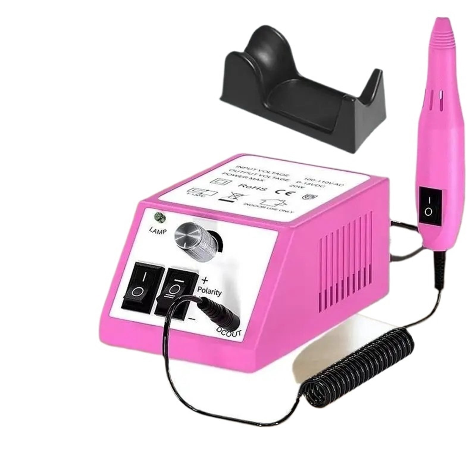 Portable Electric Nail Drill Machine Kit For Manicure Pedicure Gel Polish Removal Professional Salon Equipment With Polishing He