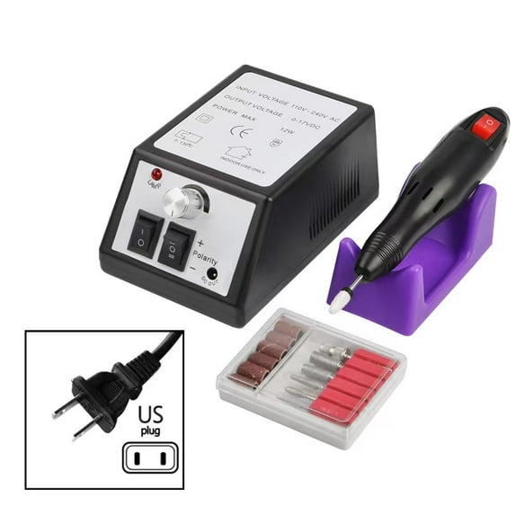 Portable Electric Nail Drill Machine Nail File Drill Set for Acrylic Nails, Gel Nails, Nail Polisher Set Glaze Nail Drill Manicure Pedicure