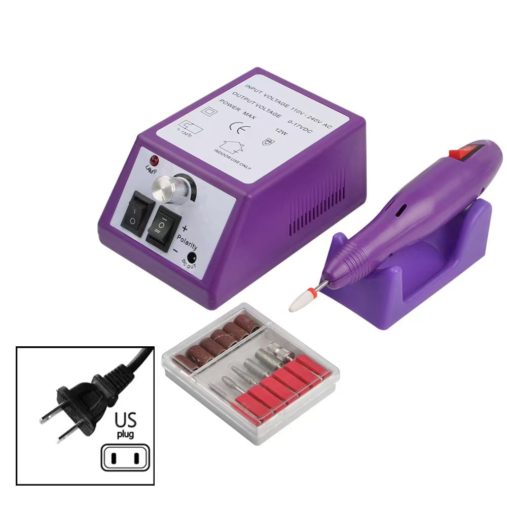 Portable Electric Nail Drill Machine Nail File Drill Set for Acrylic Nails, Gel Nails, Nail Polisher Set Glaze Nail Drill Manicure Pedicure