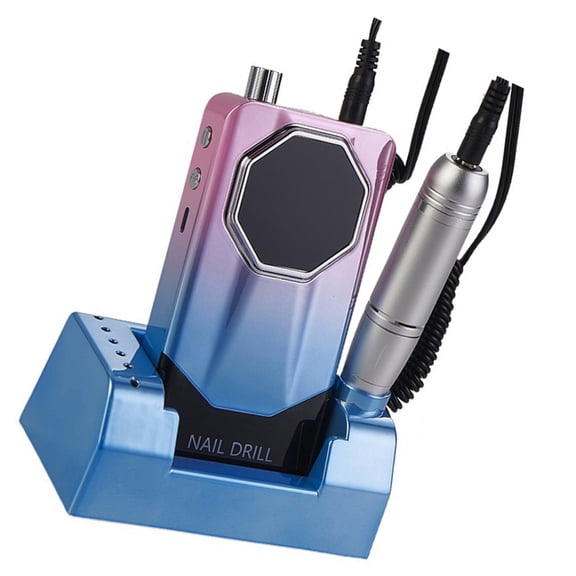 Portable Electric Nail File 45000RPM Cordless Nail Drill Machine Compact For Acrylic Nail Shaping Buffing Polishing