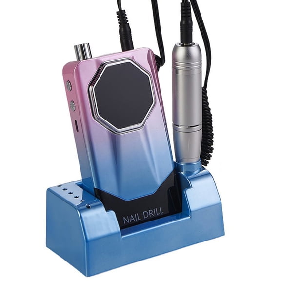 Portable Electric Nails File 45000RPM Cordless Nails Drill Machine Compact For Acrylic Nails Shaping Buffing Polishing