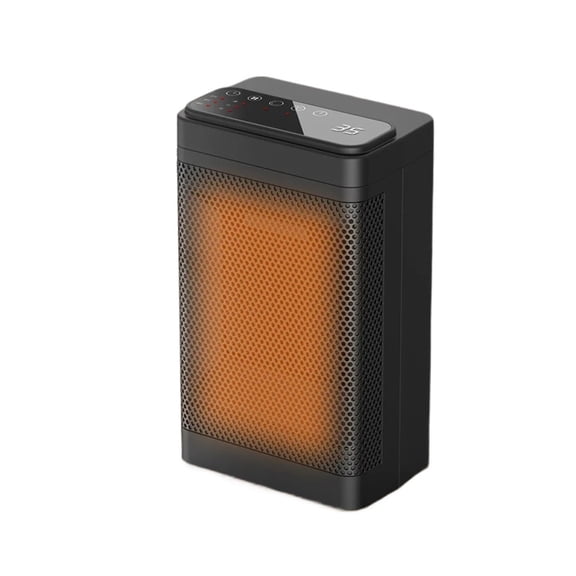 Portable Electric PTC Fan Heater Bathroom Living Room Fixed Constant Temperature Shake Head Remote Control House Warmer Machine ,Heating Fast