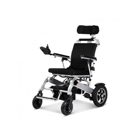 Portable Electric Power Folding Wheelchair Durable, Travel-Ready, Long-Range Battery, Smooth Ride for Adults & Elderly
