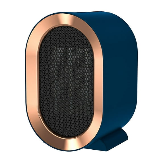 Portable Electric Space Heater 1500W/750W Personal Room Heater with Thermostat, Small Desk Ceramic Heater with Tip Over and Overheat Protection ETL Certified for Office Indoor Bedroom (Silver) Deal