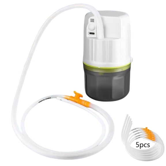 Portable Electric Suction Machine for Mucus –85kpa Automatic Phlegm Aspirator for Adults & Pets | Handheld Medical & Veterinary Use