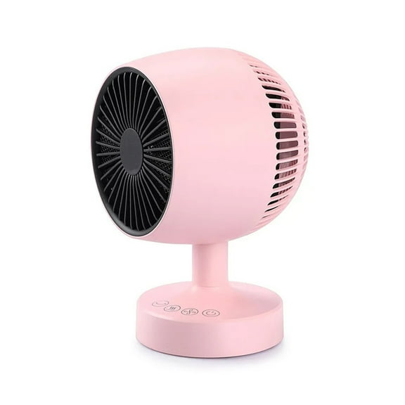 Portable Electric Table Heater for Room Warmer Small Mini Fan Heater PTC Ceramic ,Fast Warm Air Delivery