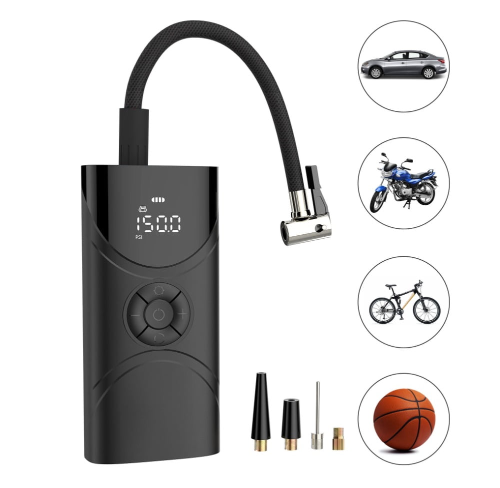 Portable Electric Tire Inflator Pump – Fast Inflation with Precise ...