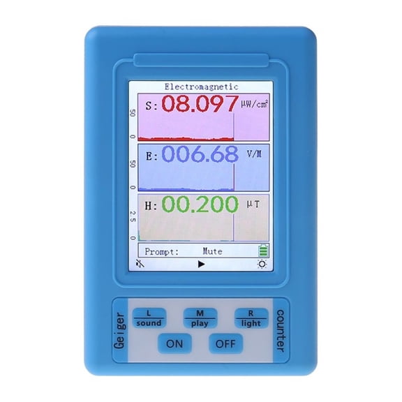 Electromagnetic Radiation Detector EMF Meter Radiation Dosimeter Monitor Tester BR-9A ,Portable