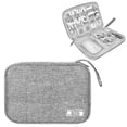 thumbnail image 1 of Portable Electronic Accessories Storage Bag, Waterproof Travel Cable Organizer Bag, Multi-Purpose Cord Pouch for Cables, Chargers and SD Card, 1 of 6