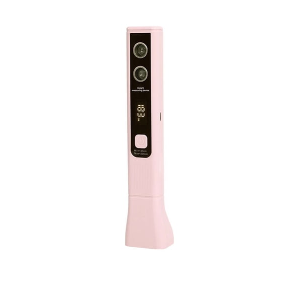 Portable Electronic Height Measurer – Mini Precision Growth Tracker for Home Use, Wall Standing Youngsters Height Ruler with Digital Read