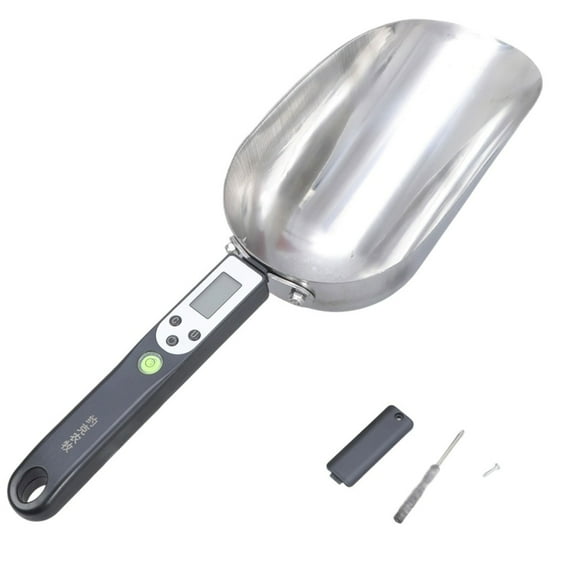 Portable Electronic Measuring Spoon Digital Spoon Scale Animal Feed Weight Scale for Easy Pet Feeding