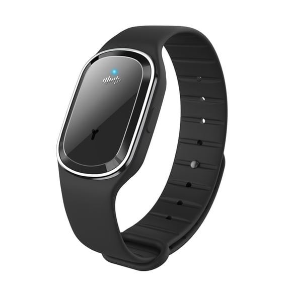 Portable Electronic Mosquito Repellent Wristband for Outdoor Use Rechargeable Ultrasonic Insect Repeller Watch Design for Adults and Children
