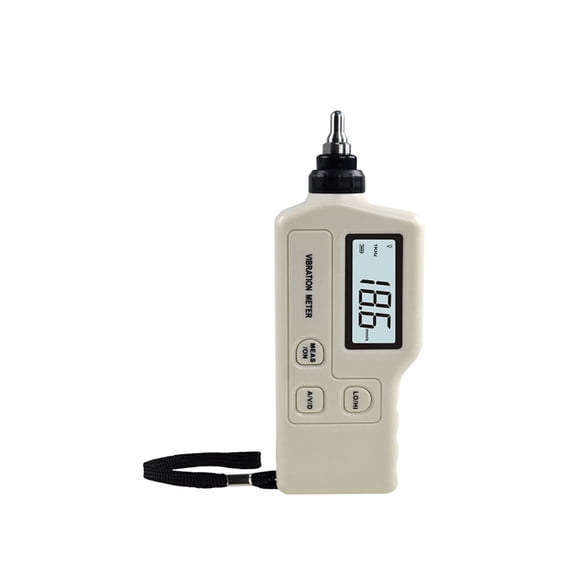 Portable Electronic Vibration Meter 0.1~199.9m/s AC Output Digital Vibration Frequency Analyzer Tester LCD Backlit Vibrometer ,Versatile Frequency