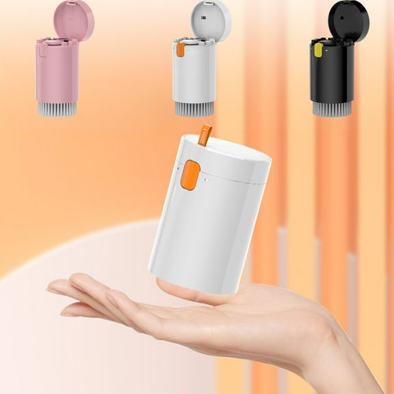 Portable Electronics Cleaning Kit - Multi-Functional Cleaning Set for Phones, Tablets, Keyboards, Headphones & Cameras - Includes 18 Tools with Storage Case, 8.9 x 5.7 cm