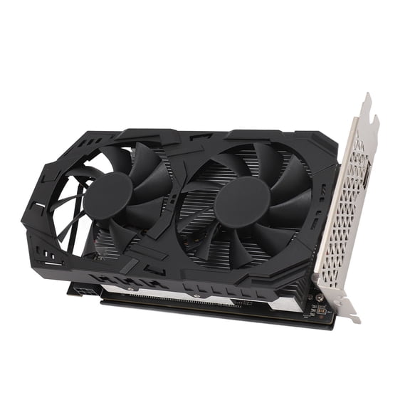 Portable Electronics Graphics Card, Dual Fan Metal ABS PCB Video Graphics Card PCI Express 3.0 X16 Slot 8GB GDDR5 256bit Heat Dissipation for Image Editing for 3D CAD