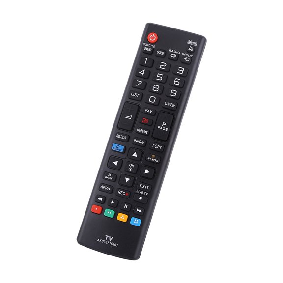 Portable Electronics Remote Control Replacement, Remote Control Black for