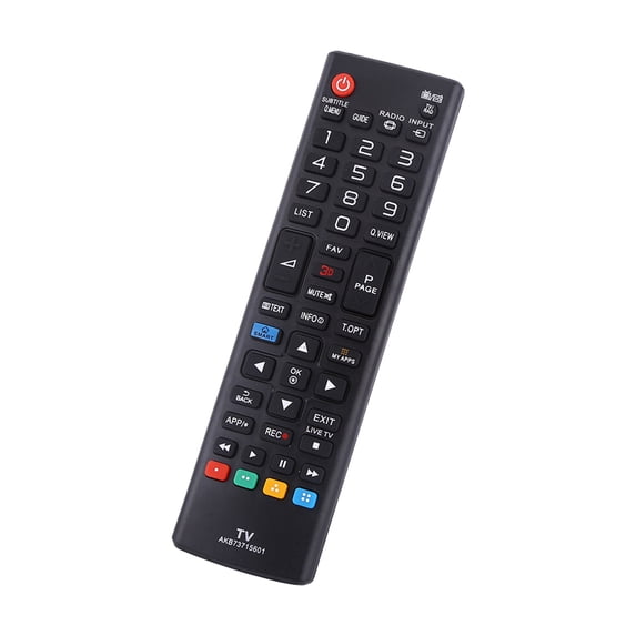 Portable Electronics Remote Control Replacement, Remote Control Black for