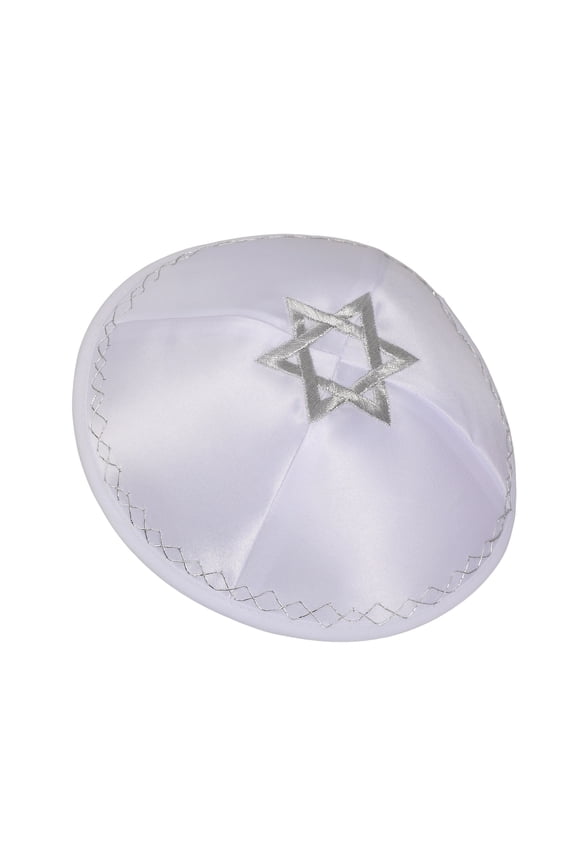 Men's Embroidered Yarmulke Round Kippah, Comfortable Skull Cap Religious Ceremonies Outdoor Activities Daily Use