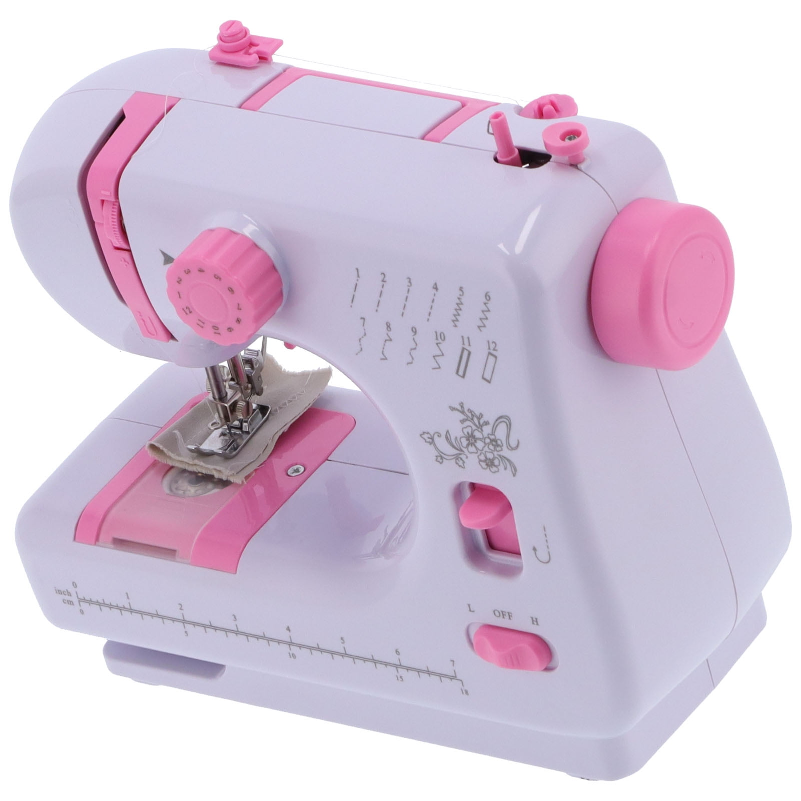 Portable Embroidery Tools, Electric Sewing Machine With Foot Pedal