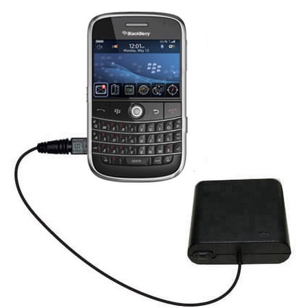 Portable Emergency AA Battery Charger Extender suitable for the Blackberry Bold 9900 - with Gomadic Brand TipExchange Technology