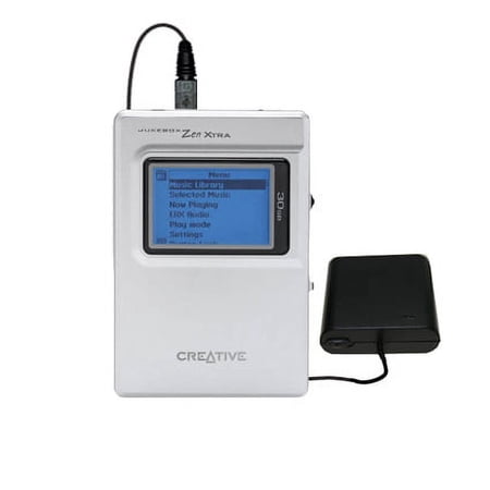 Portable Emergency AA Battery Charger Extender suitable for the Creative Jukebox Zen Xtra - with Gomadic Brand TipExchange Technology