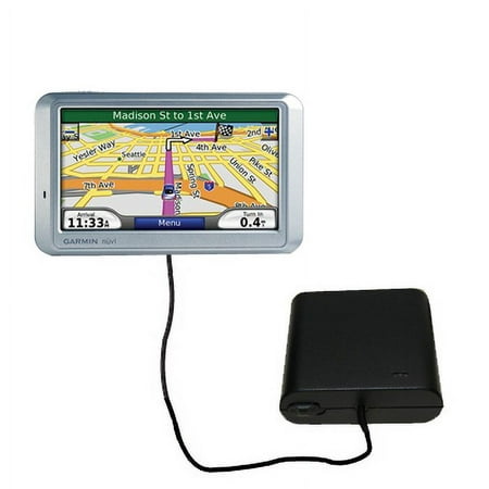 Portable Emergency AA Battery Charger Extender suitable for the Garmin Nuvi 710 - with Gomadic Brand TipExchange Technology