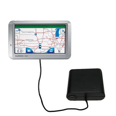 Portable Emergency AA Battery Charger Extender suitable for the Garmin Nuvi 750 - with Gomadic Brand TipExchange Technology