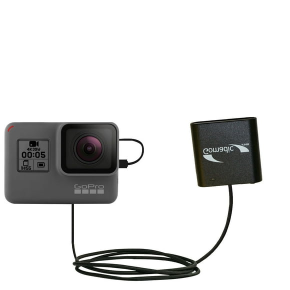 Portable Emergency AA Battery Charger Extender suitable for the GoPro HERO5 Black - with Gomadic Brand TipExchange Technology