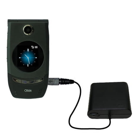 Portable Emergency AA Battery Charger Extender suitable for the HTC 3125 - with Gomadic Brand TipExchange Technology