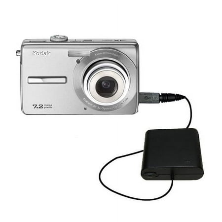 Portable Emergency AA Battery Charger Extender suitable for the Kodak M763 - with Gomadic Brand TipExchange Technology