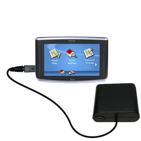 Portable Emergency AA Battery Charger Extender suitable for the Magellan Maestro 3200 - with Gomadic Brand TipExchange Technology