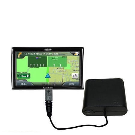 Portable Emergency AA Battery Charger Extender suitable for the Magellan Roadmate 1420 - with Gomadic Brand TipExchange Technology