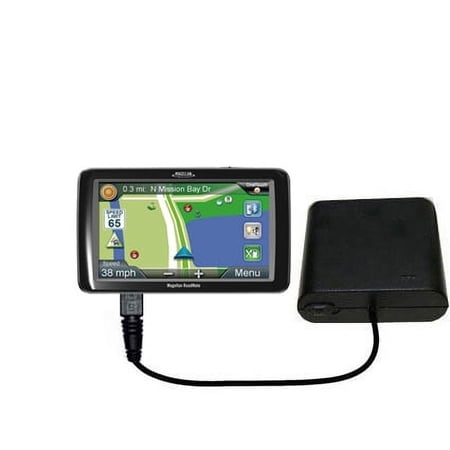 Portable Emergency AA Battery Charger Extender suitable for the Magellan Roadmate Pro 9165T - with Gomadic Brand TipExchange Technology
