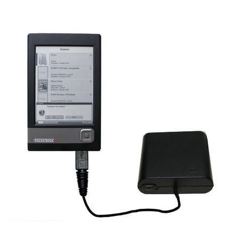 Portable Emergency AA Battery Charger Extender suitable for the Netronix Pocketbook 301 Plus - with Gomadic Brand TipExchange Technology