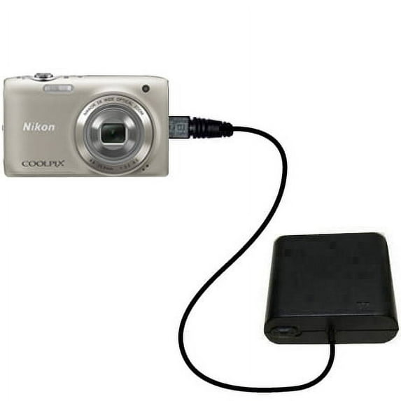 Portable Emergency AA Battery Charger Extender suitable for the Nikon Coolpix S3100 - with Gomadic Brand TipExchange Technology
