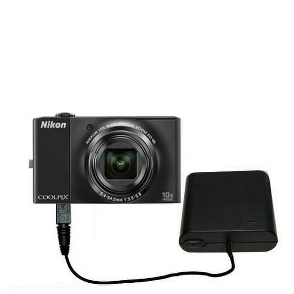 Portable Emergency AA Battery Charger Extender suitable for the Nikon Coolpix S8000 - with Gomadic Brand TipExchange Technology