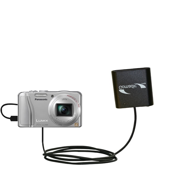 Portable Emergency AA Battery Charger Extender suitable for the Panasonic Lumix DMC-ZS25S - with Gomadic Brand TipExchange Technology