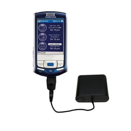Portable Emergency AA Battery Charger Extender suitable for the Samsung IP-830w - with Gomadic Brand TipExchange Technology