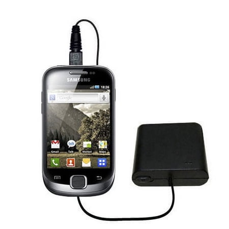 Portable Emergency AA Battery Charger Extender suitable for the Samsung Suit - with Gomadic Brand TipExchange Technology