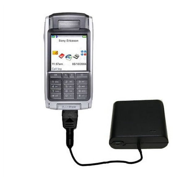 Portable Emergency AA Battery Charger Extender suitable for the Sony Ericsson P910a - with Gomadic Brand TipExchange Technology