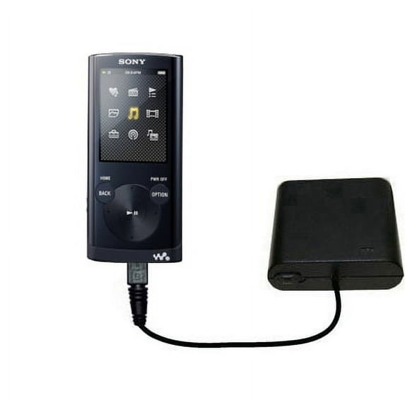 Portable Emergency AA Battery Charger Extender suitable for the Sony Walkman NWZ-E354 - with Gomadic Brand TipExchange Technology